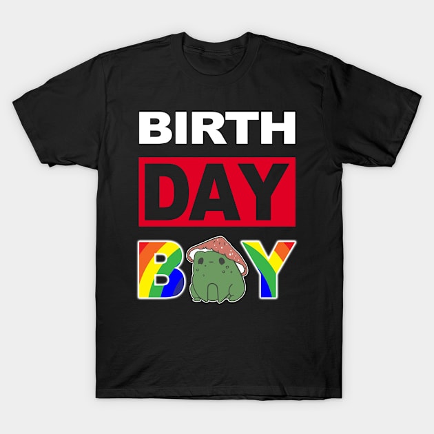 Birth Day Boy T-Shirt by cerylela34